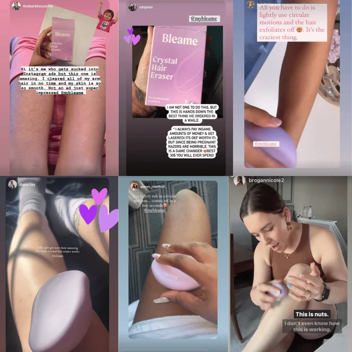 Crystal Smooth Hair Removal Eraser